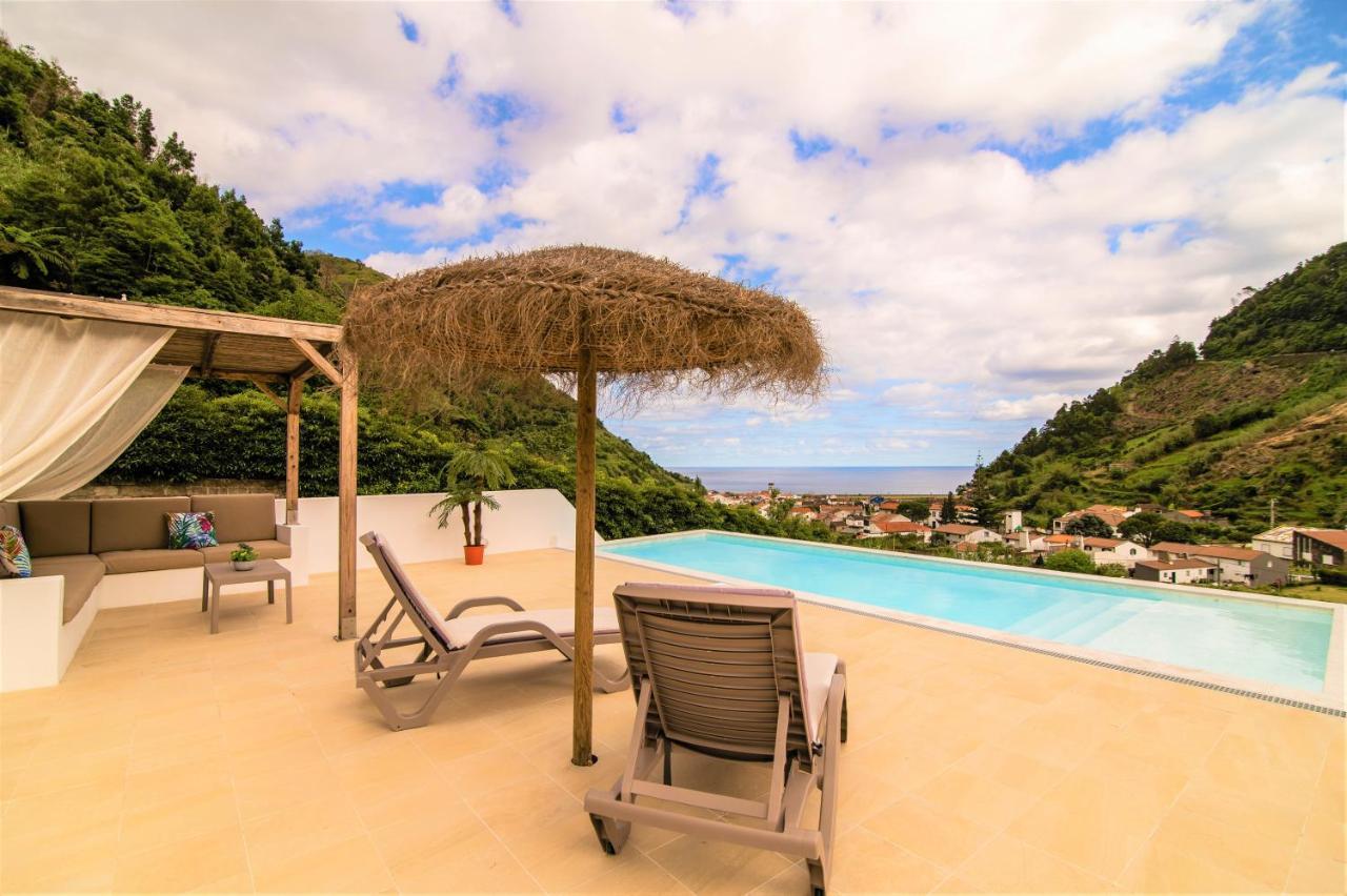 Casa Do Outeiro With Heated Pool 30C Villa Povoacao  Kültér fotó
